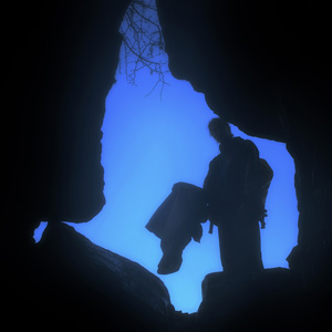 Höhlenübernachtung - eine Höhle in Wales